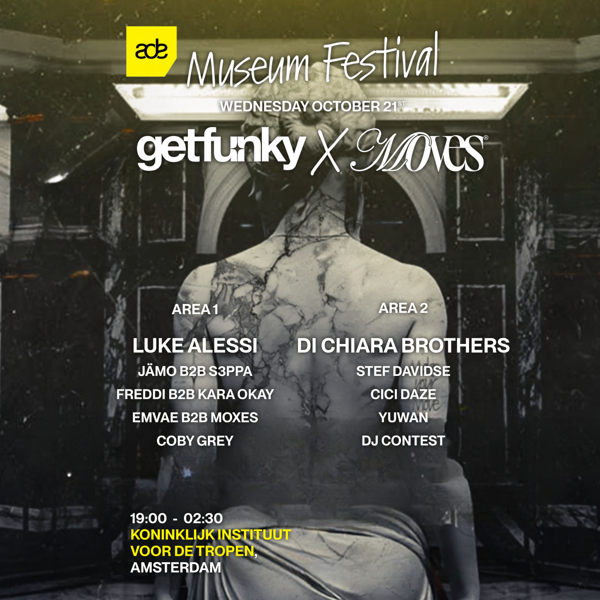 ADE Museum Party with Luke Alessi. Di Chiara Brothers