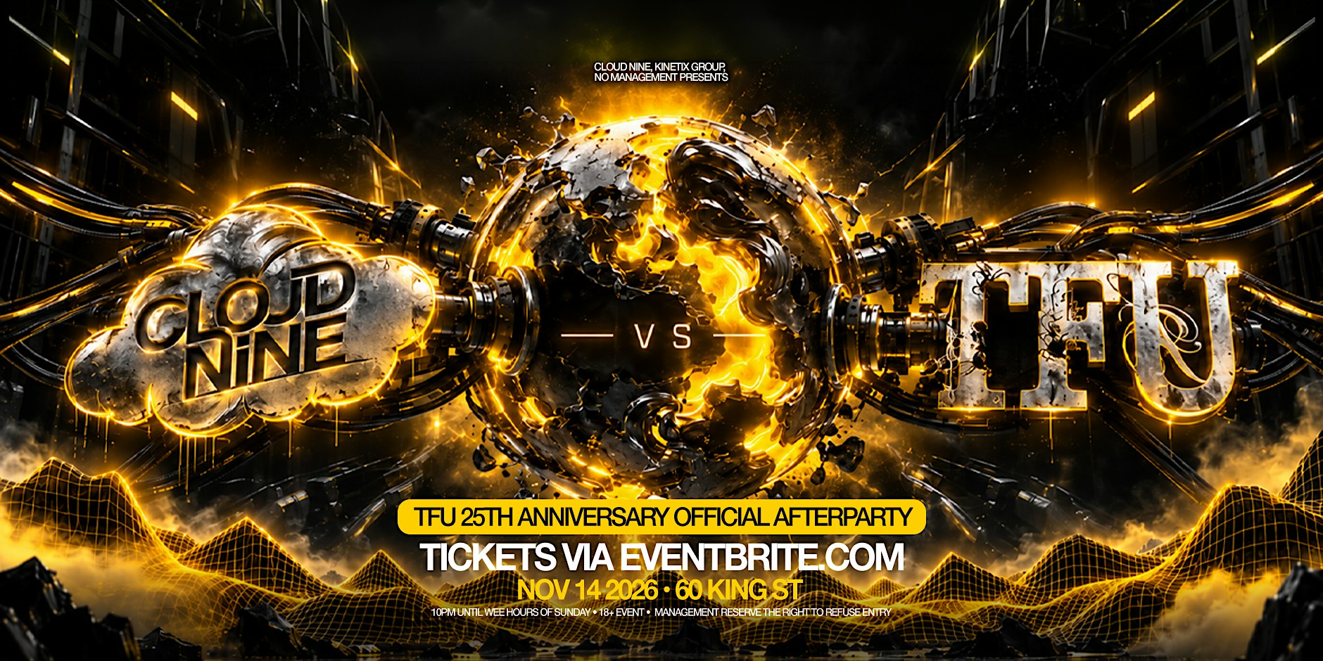 CLOUD NINE VS TFU | OFFICIAL TFU 25TH ANNIVERSARY AFTERPARTY | NOV 14