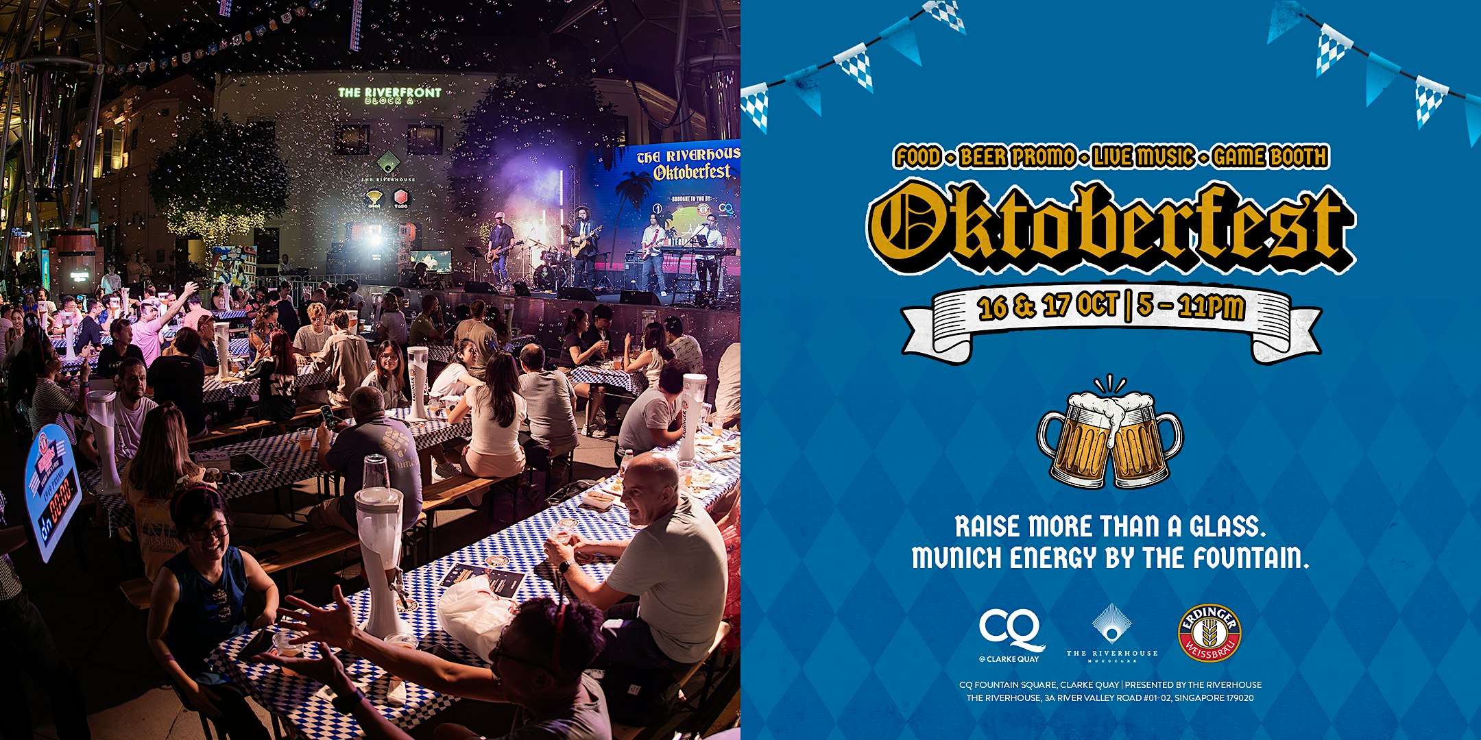 OKTOBERFEST 2026 at Clarke Quay Fountain Square