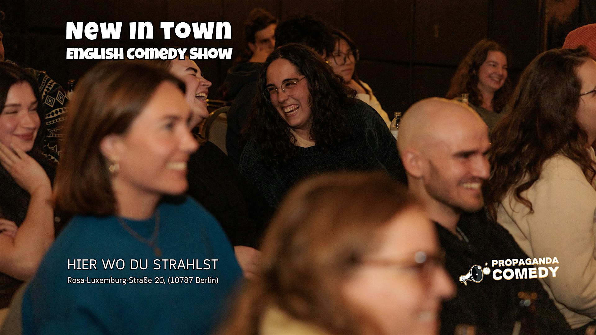 New in Town - The Social English Comedy Show by Alexanderplatz