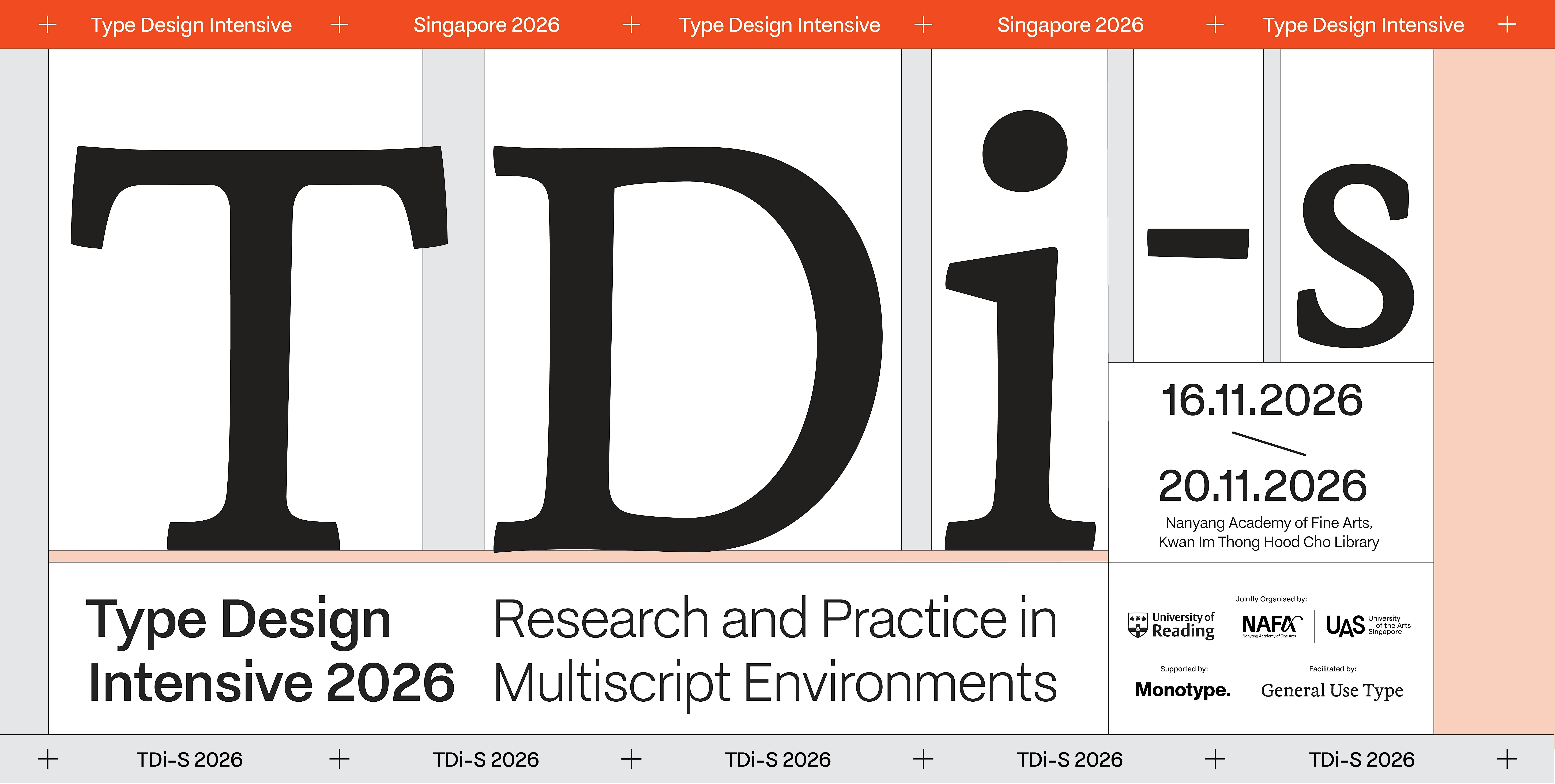 TDi-S Type Design Intensive Singapore 2026