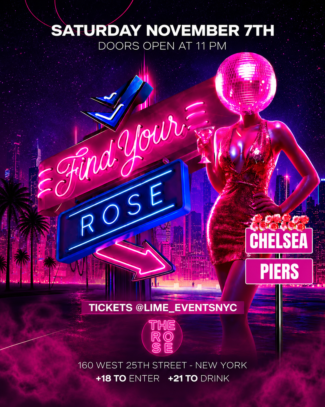 SATURDAY NIGHTS @ THE ROSE NYC (18+)