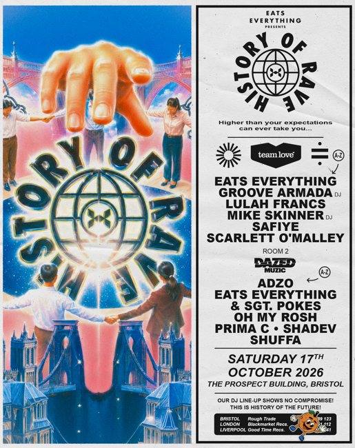 History Of Rave: Eats Everything, Groove Armada, Mike Skinner 