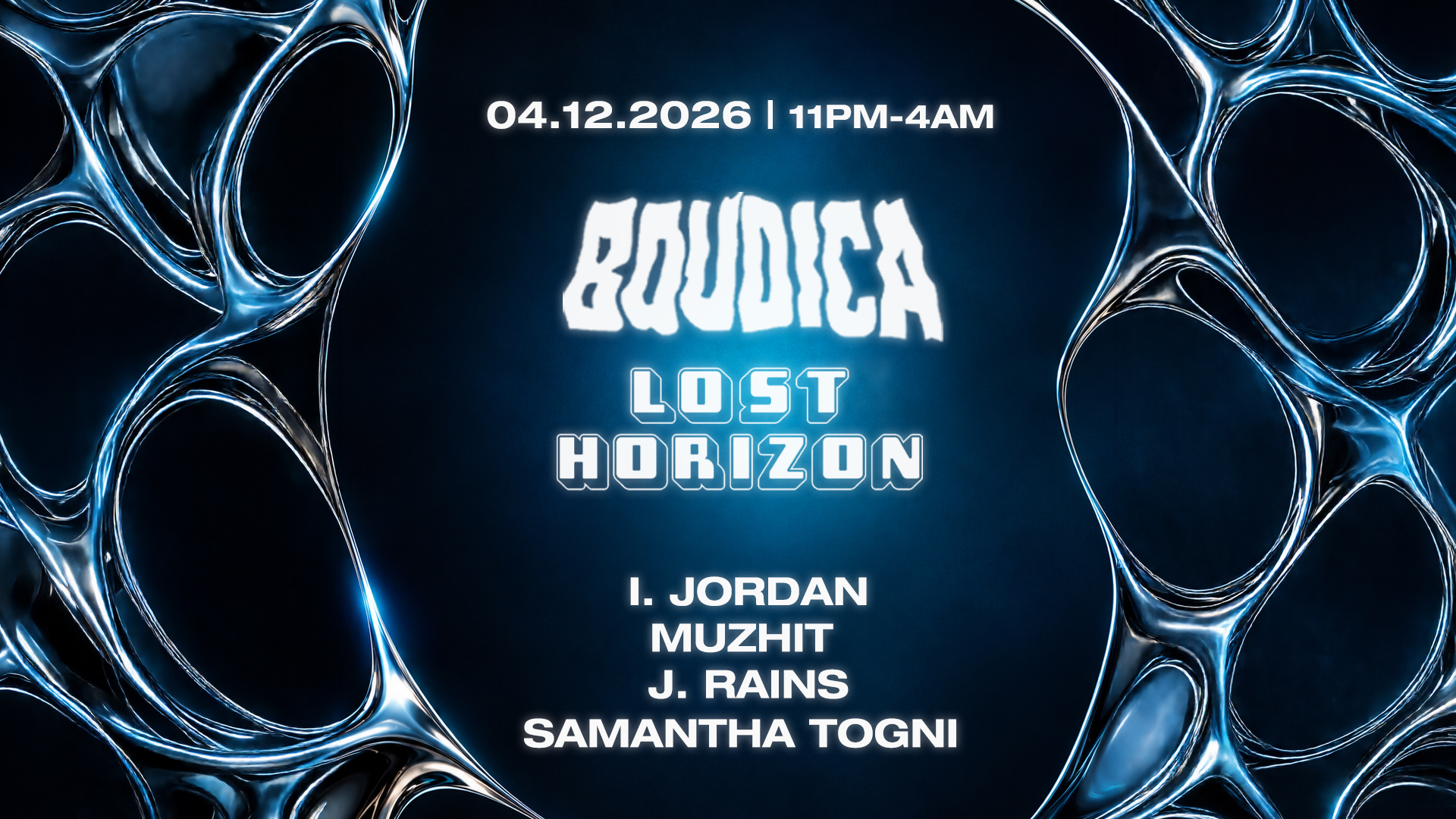 Boudica goes to Bristol: I. JORDAN, Samantha Togni, J. Rains, Muzhit