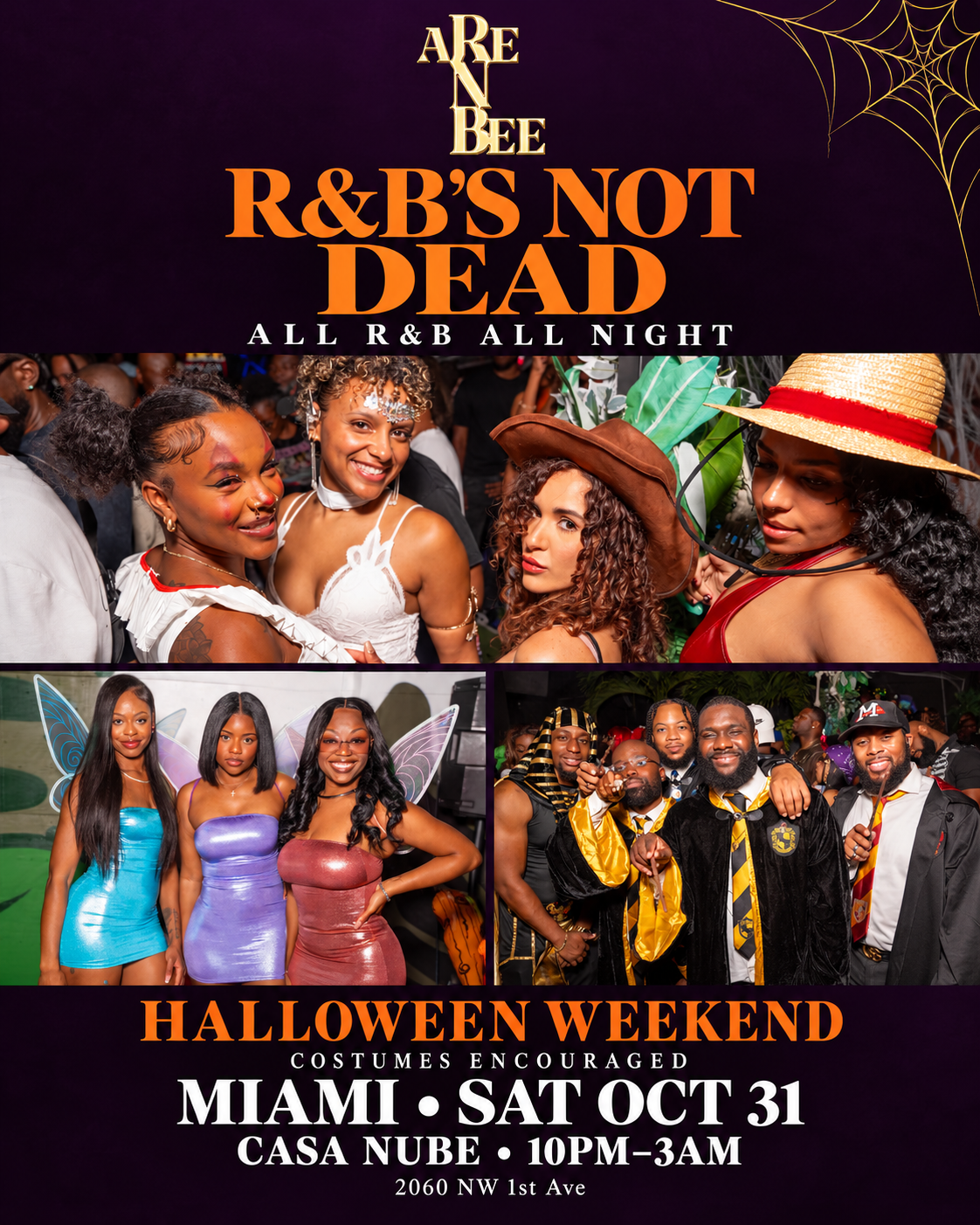 ARE N BEE: R&B’s Not Dead — Miami Halloween