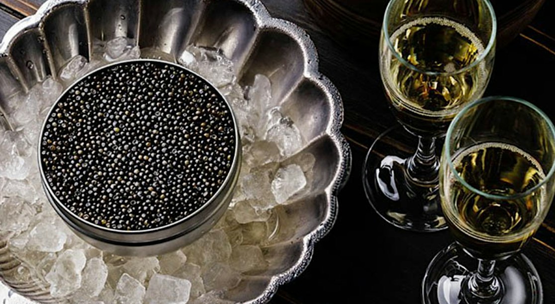 Champagne, Caviar, & Truffles—$125