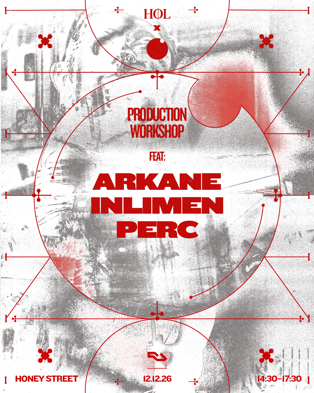 HØL x Perc Trax: Production Workshop with Perc, Arkane, INLIMEN