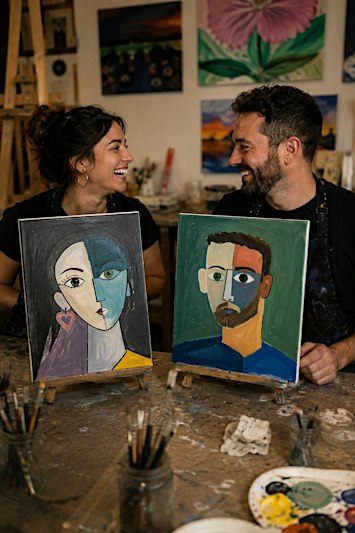 VIP DATE NIGHT PAINT NIGHT - PICASSO STYLE