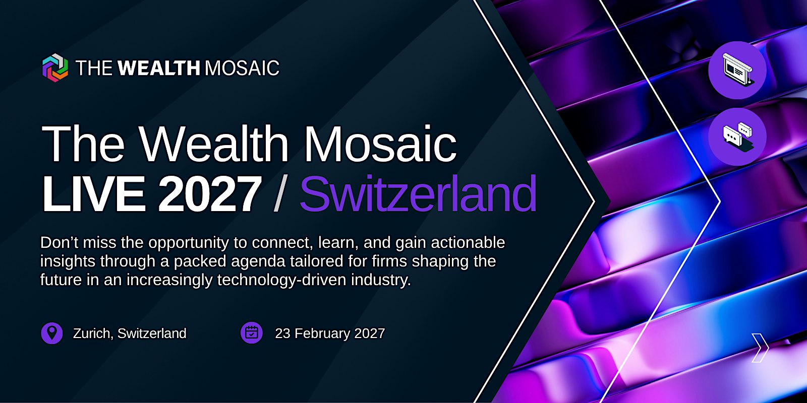 The Wealth Mosaic Live 2027: Switzerland