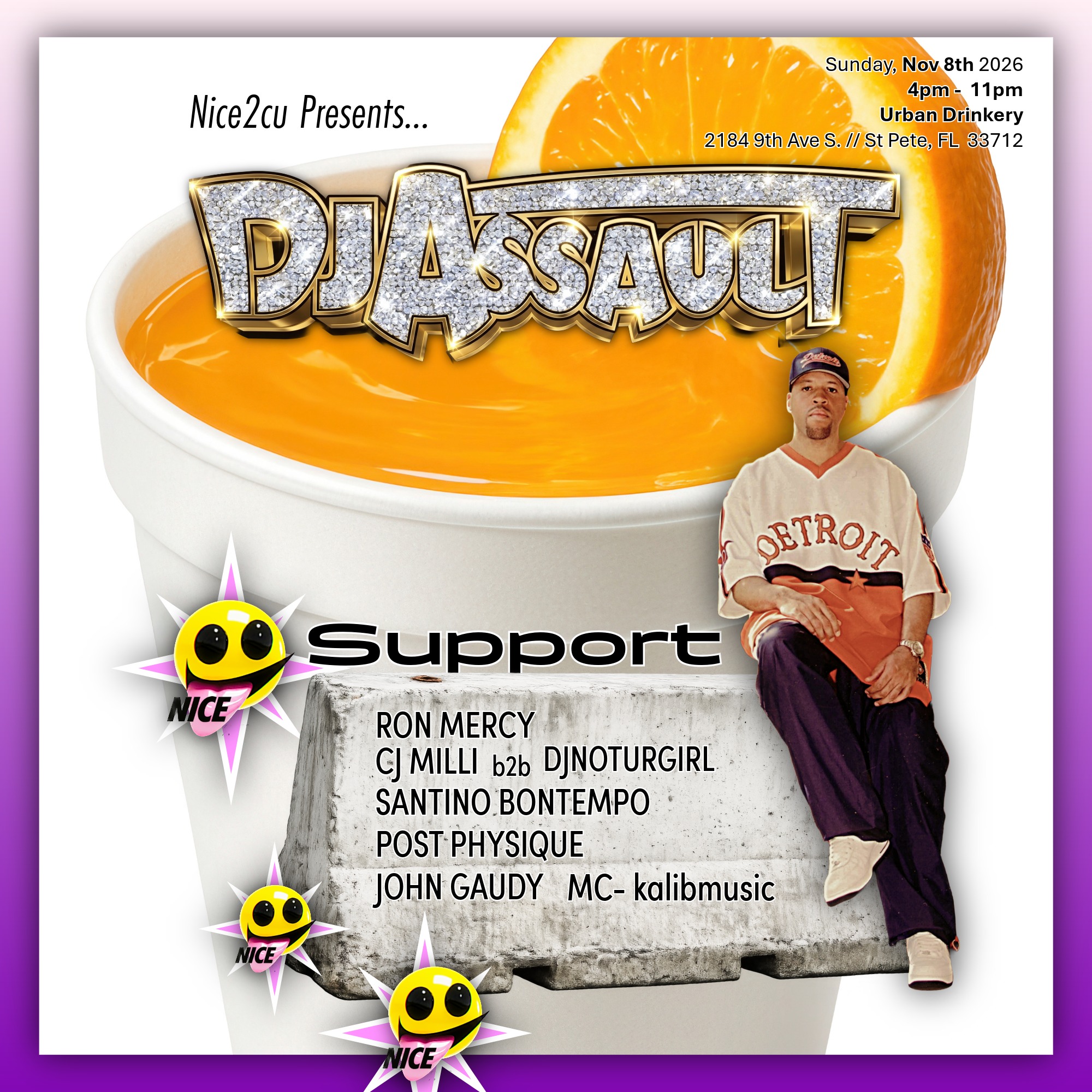 DJ Assault presented by Nice2cu