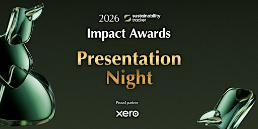 2026 Sustainability Tracker Impact Awards Presentation Night