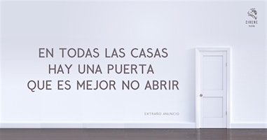 Extraño anuncio