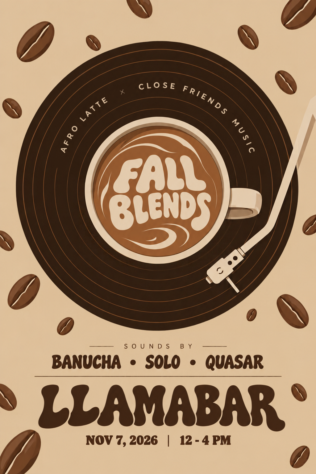 Fall Blends @ Llamabar | DC 11/7