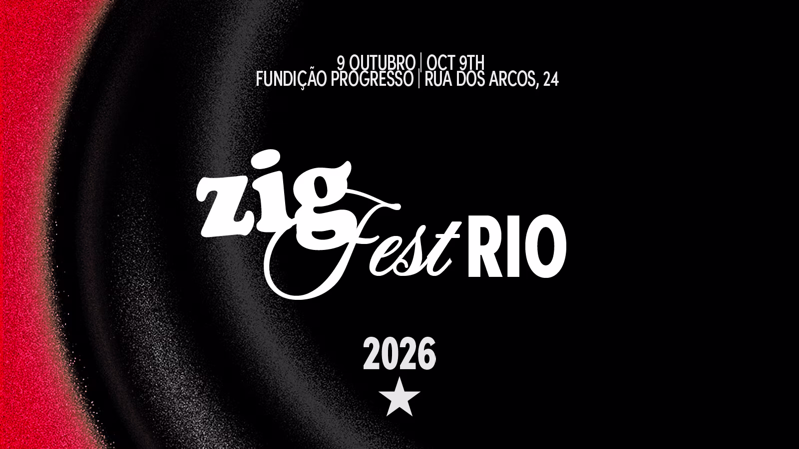 Zig Fest Rio: 9 De Outubro 9/10 Rio De Janeiro