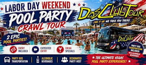 Las Vegas Hip-Hop Club Crawl with Party Bus, Free Drinks & VIP Entry