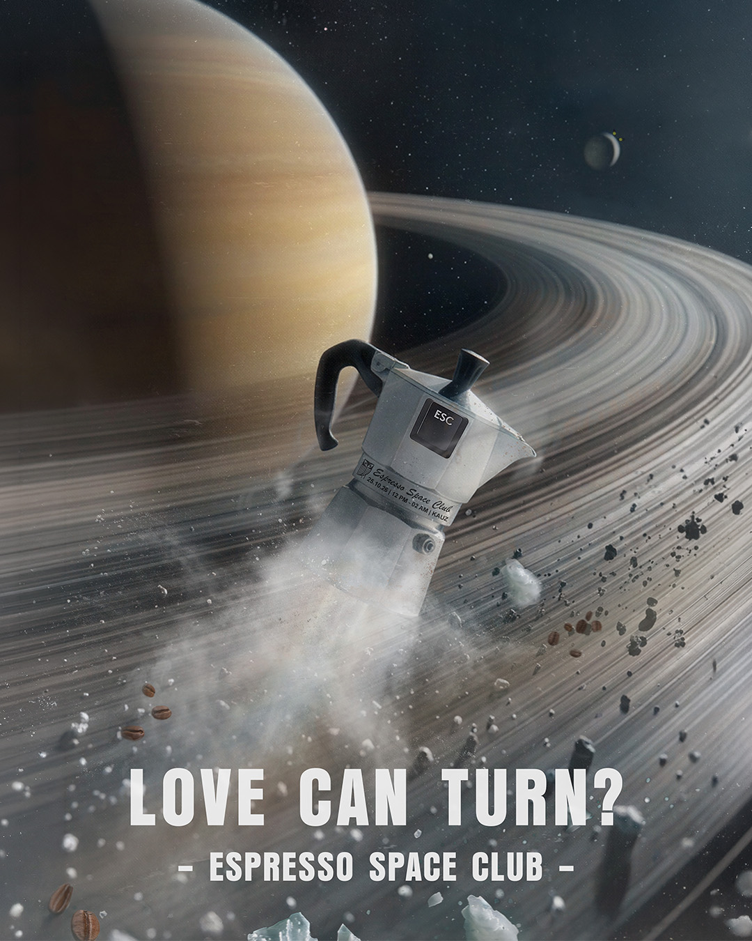 espresso space club III - rings of saturn