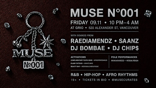MUSE N°001: R&B, Hip-Hop & Afro Rhythms at GRIO