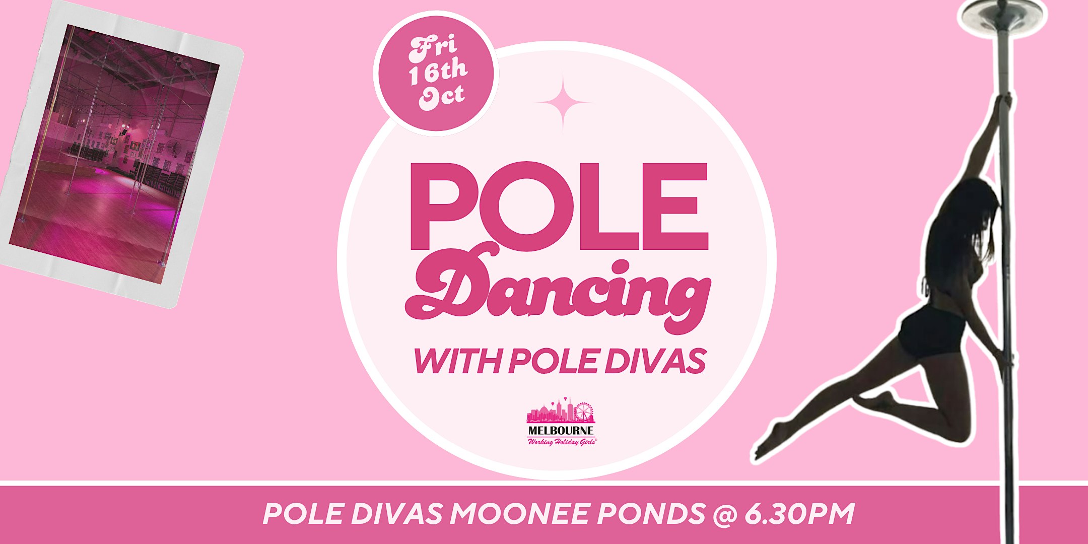Pole Dancing with Melbourne Working Holiday Gilrs