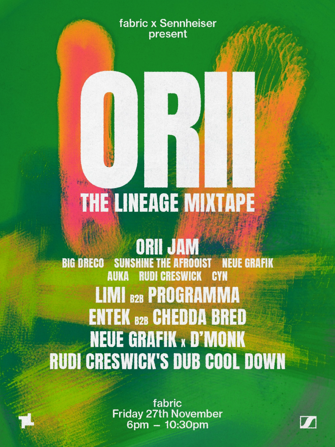 fabric x Sennheiser present ORII: The Lineage Mixtape