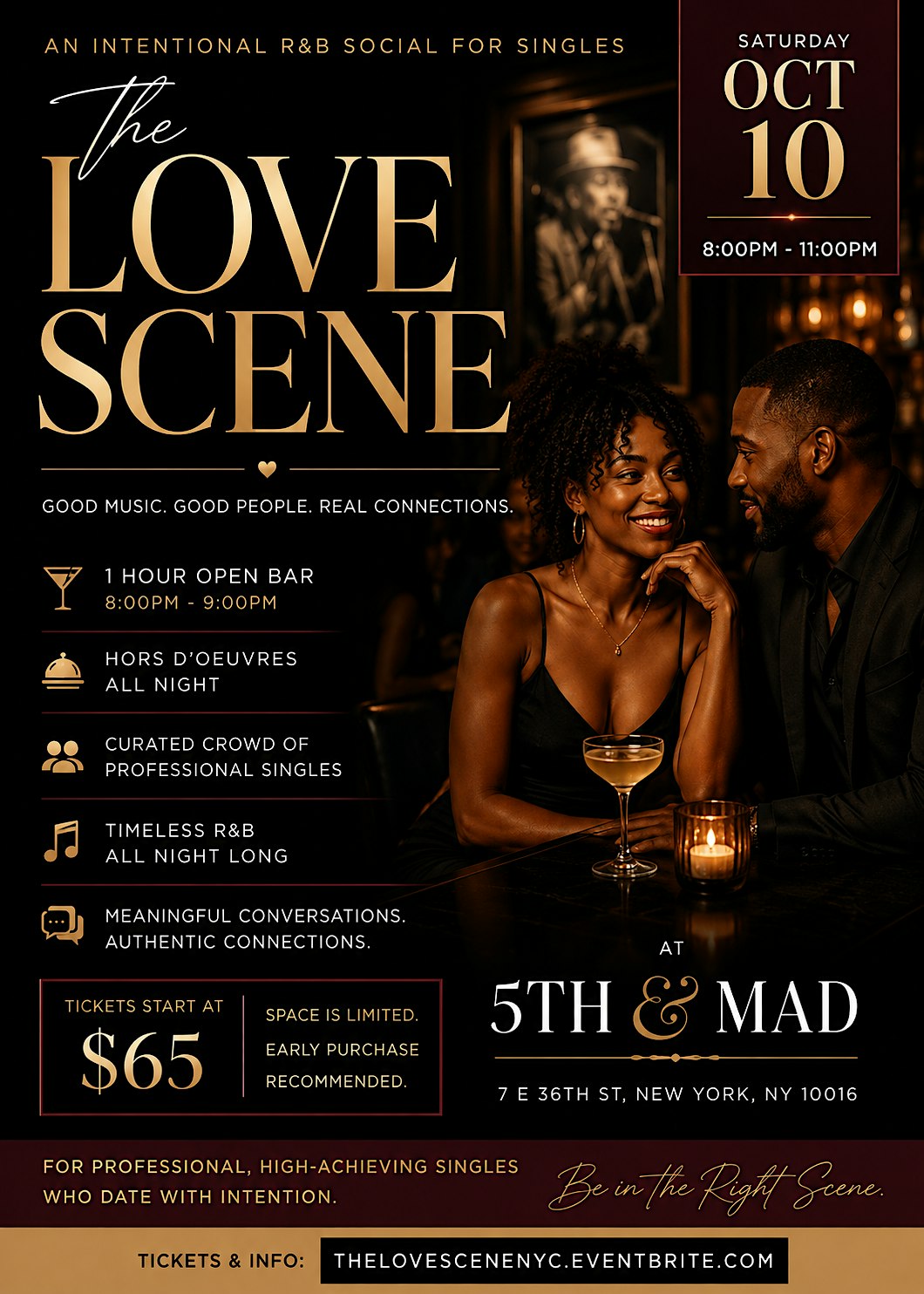 The Love Scene: An Intentional Social for Professional Singles