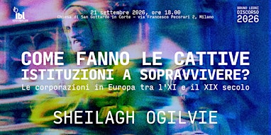Come fanno le cattive istituzioni a sopravvivere?