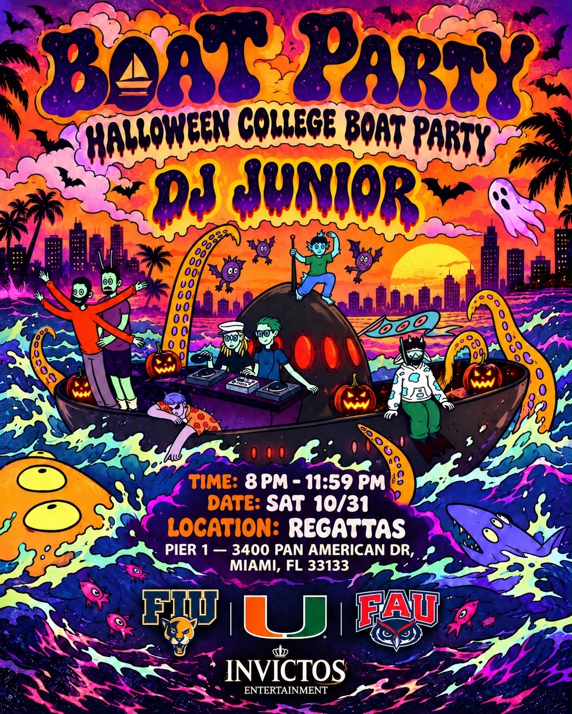 HALLOWEEN BOAT PARTY