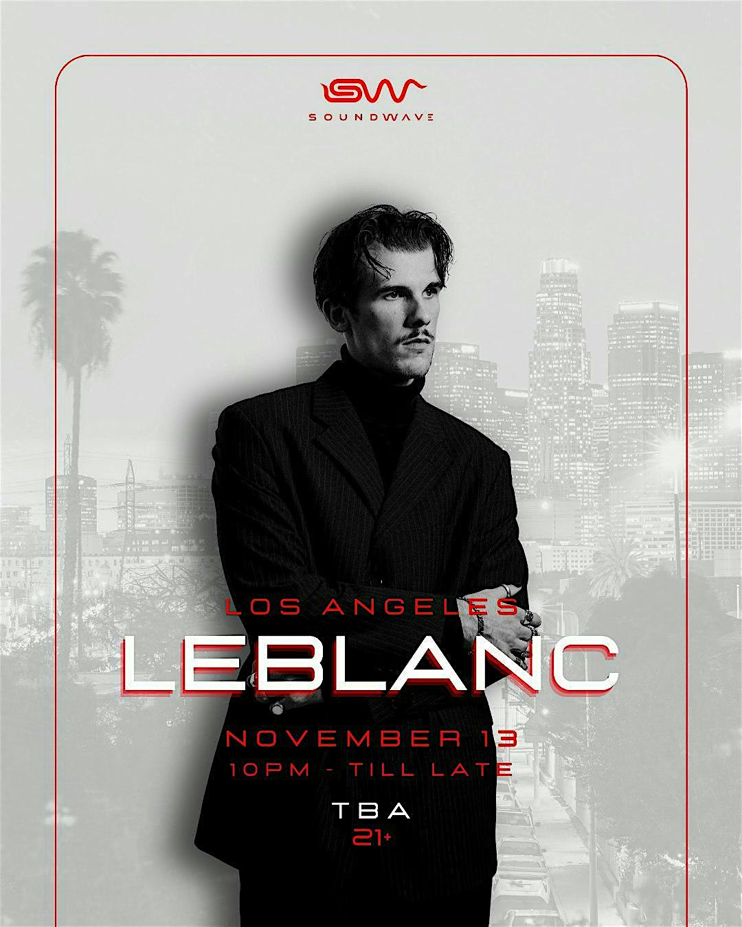 SOUNDWAVE PRESENTS LEBLANC