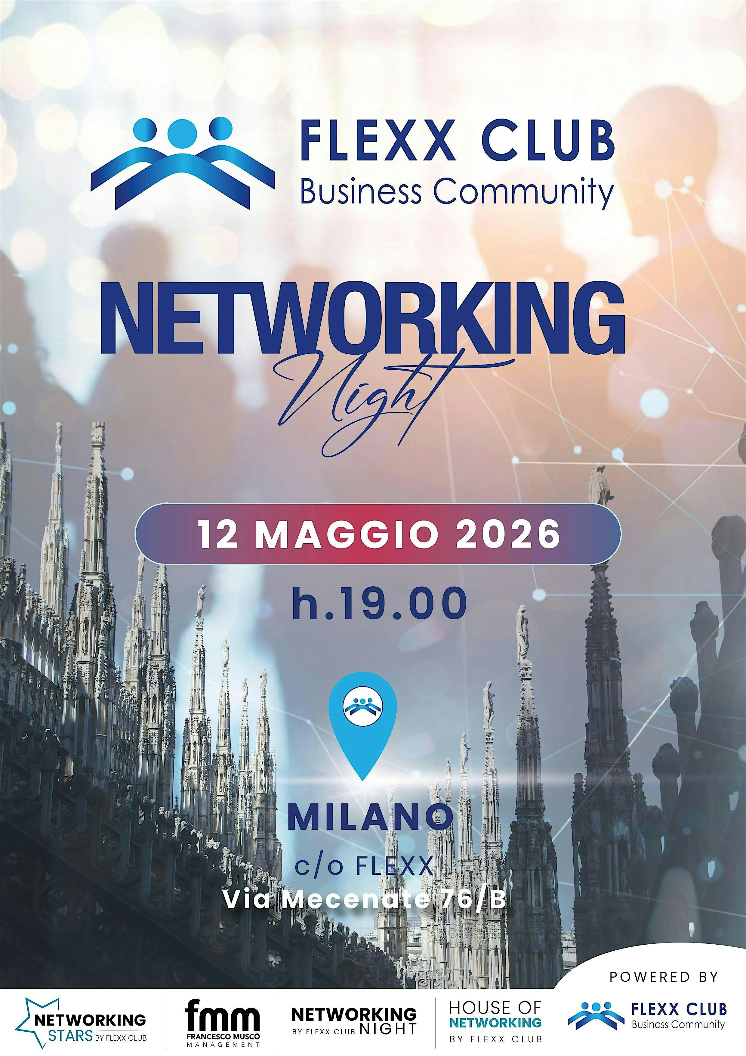 Flexx Club pres. NETWORKING NIGHT MILANO: Dove le relazioni creano valore