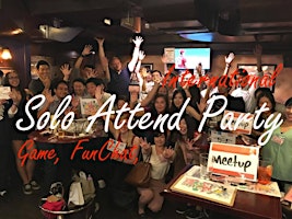 Free Fries"Solo attend" International Party Tok­yo Locals Shibuya一人参加