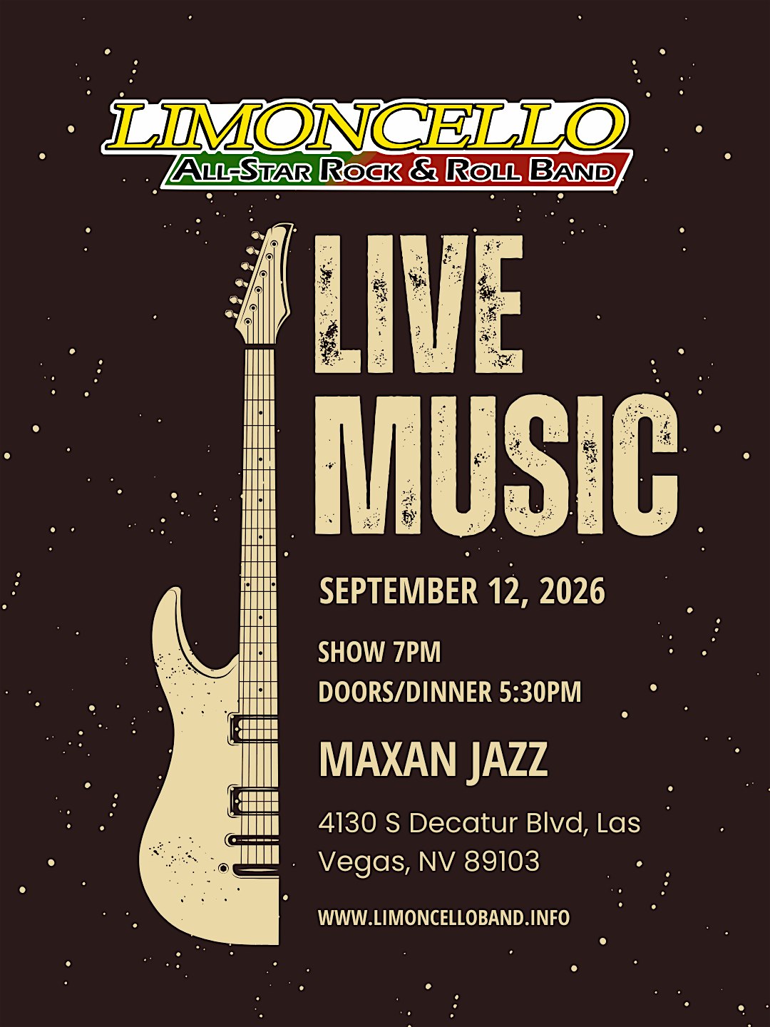 Limoncello performs live in Las Vegas
