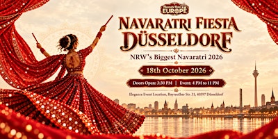 NAVARATRI FIESTA DÜSSELDORF: NRW's Biggest Navaratri 2026