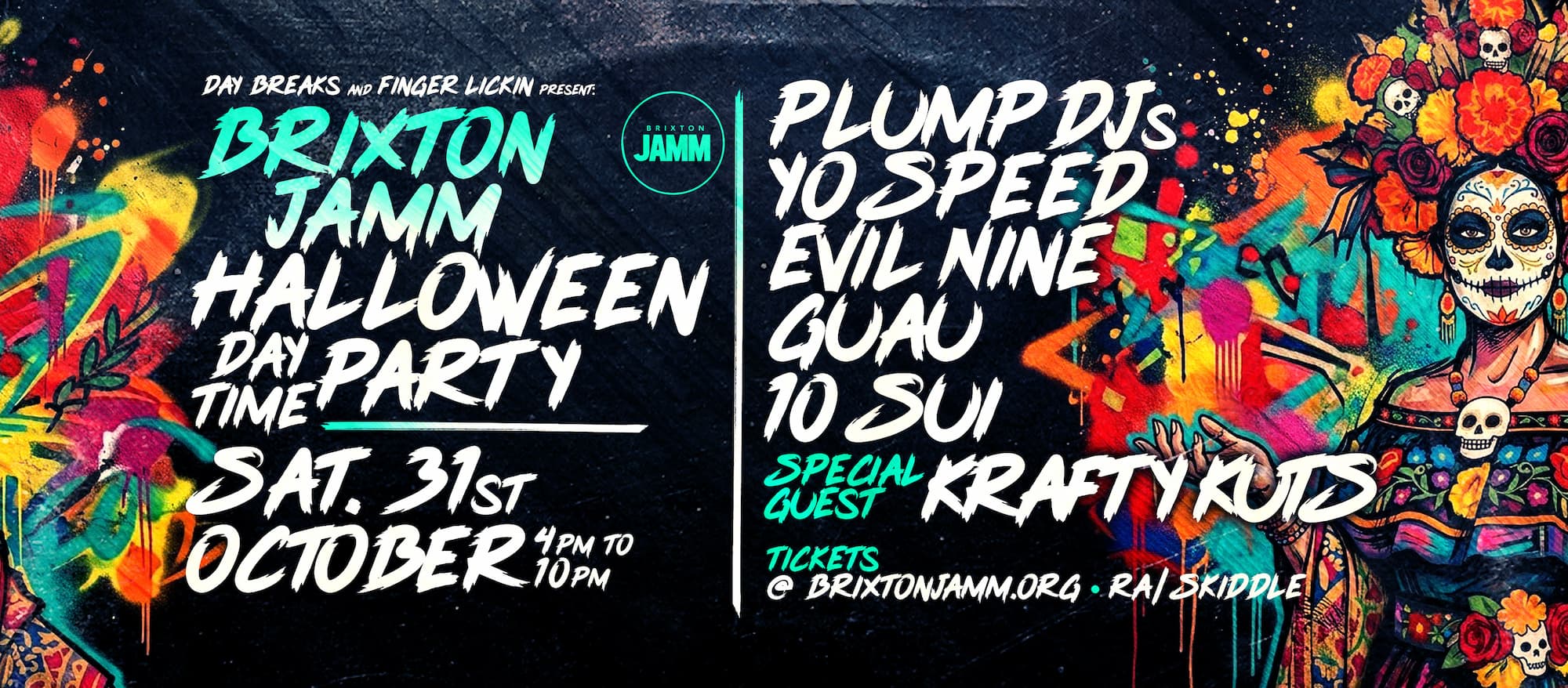 Day Breaks Halloween Special Day Time Party