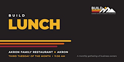 B.U.I.L.D.  Akron Lunch