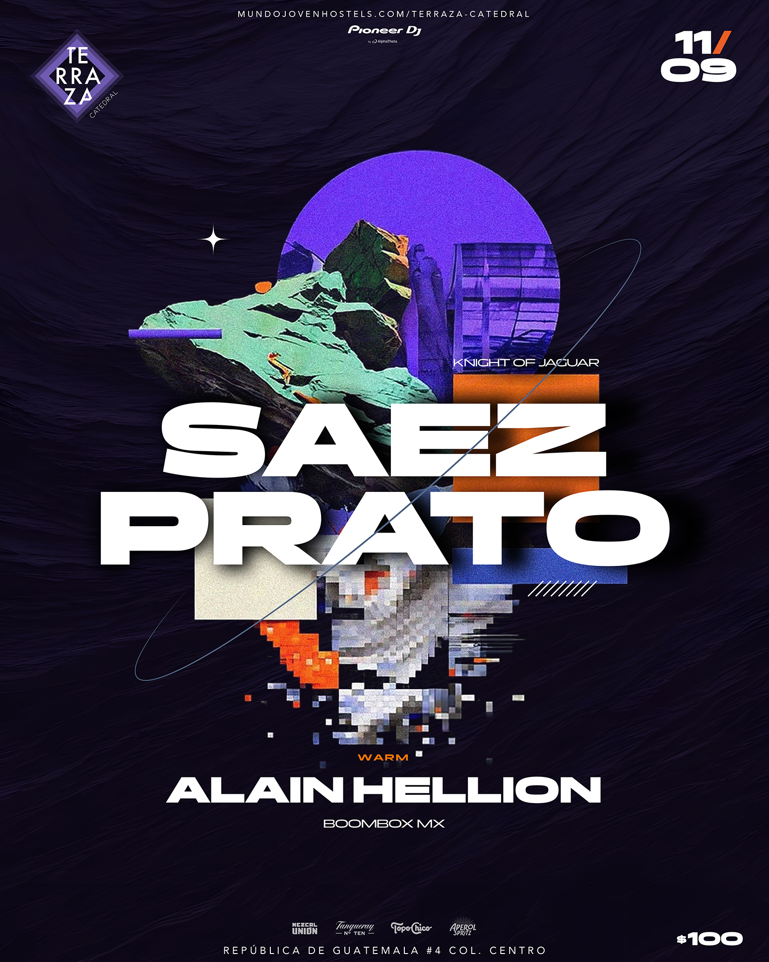 SAEZ PRATO + Alain Hellion
