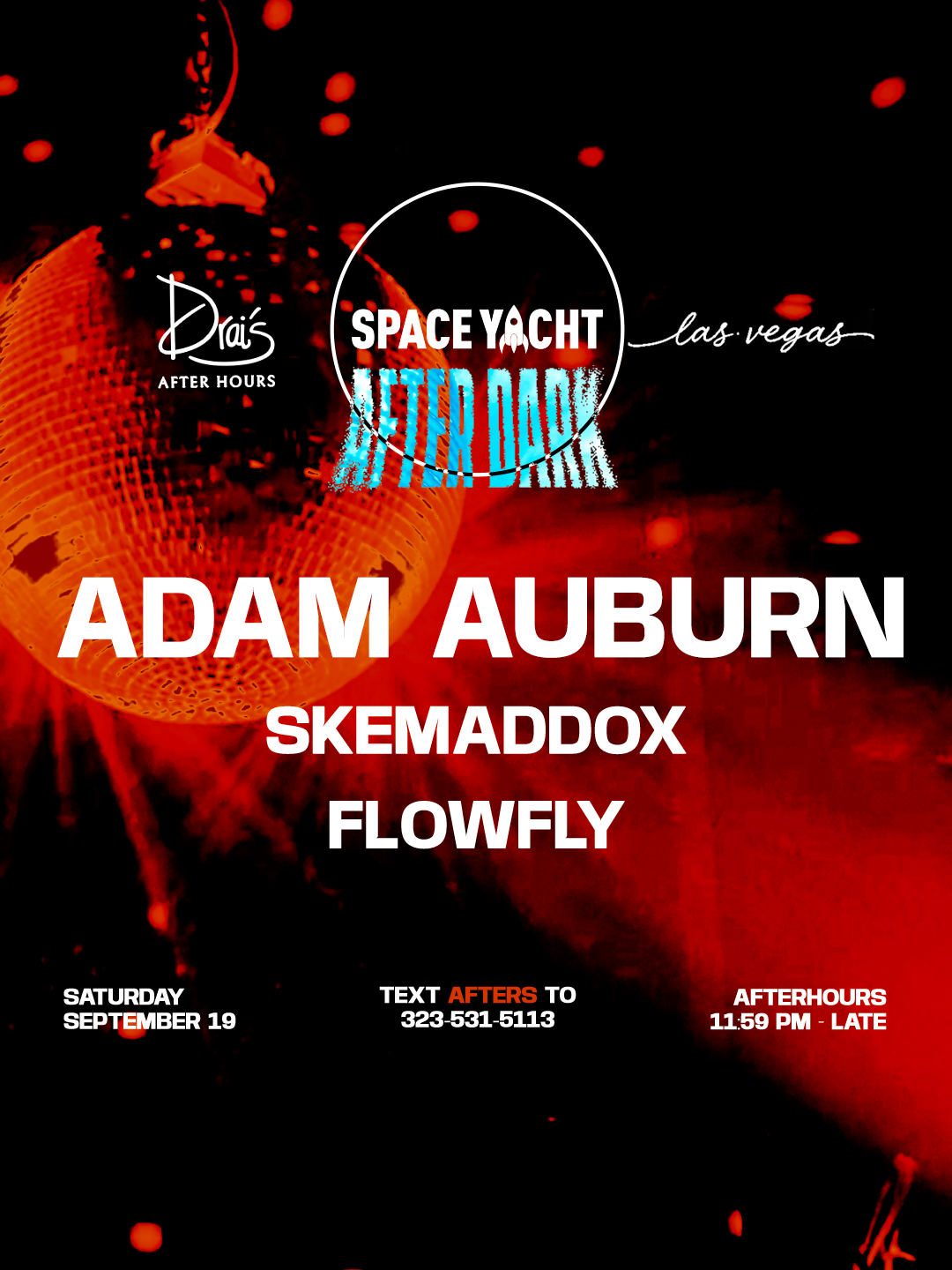 Space Yacht After Dark