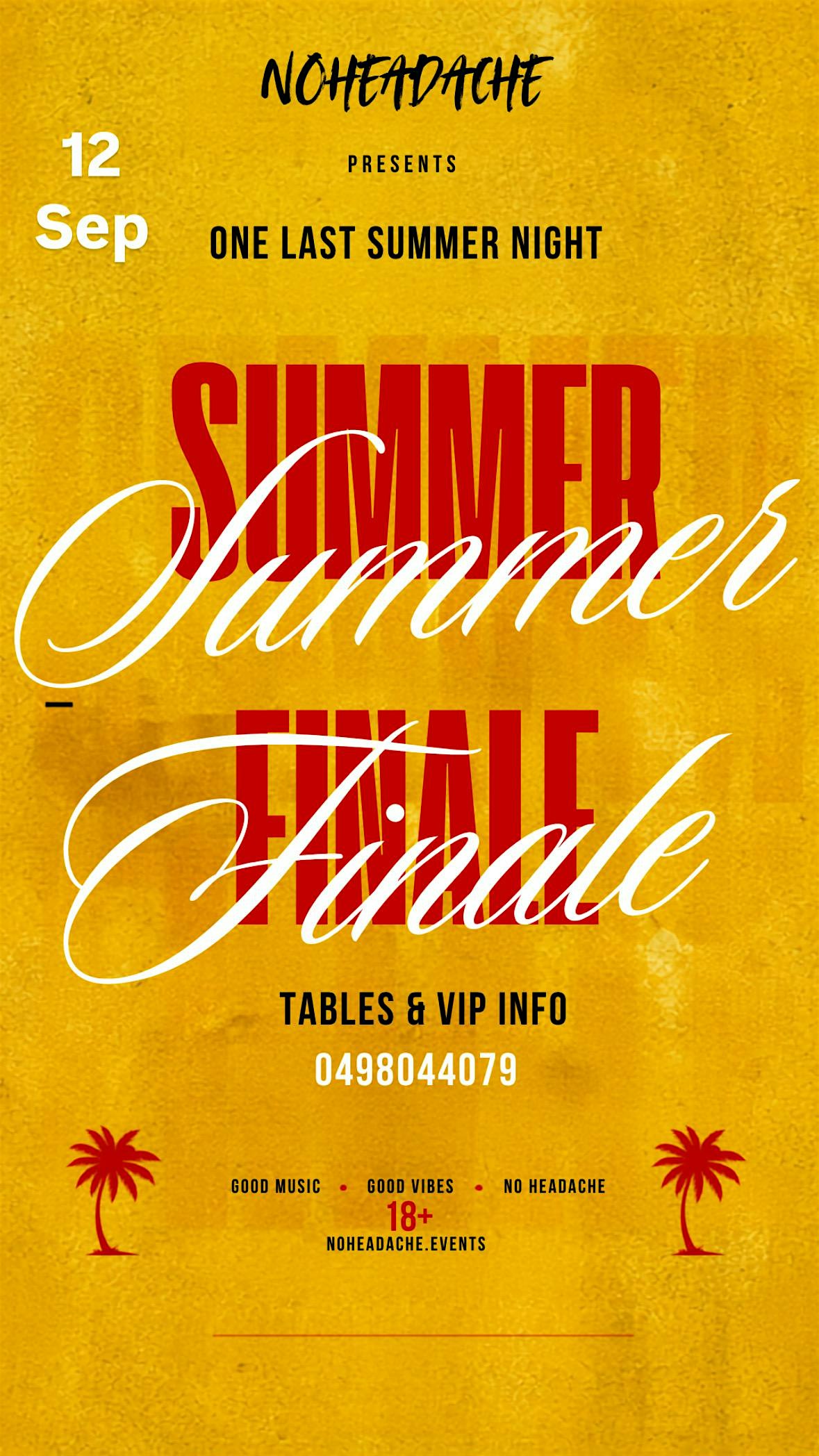 SUMMMER FINALE