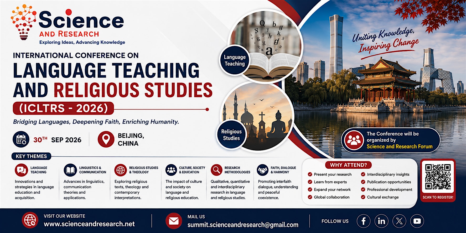 International Conference on Language Teaching and Religious Studies