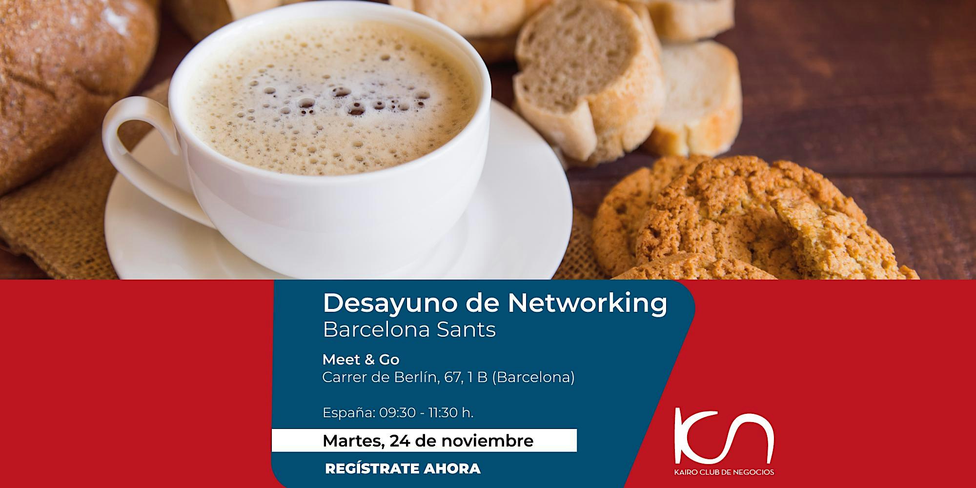 KCN Desayuno de Networking Barcelona Sants - 24 de noviembre