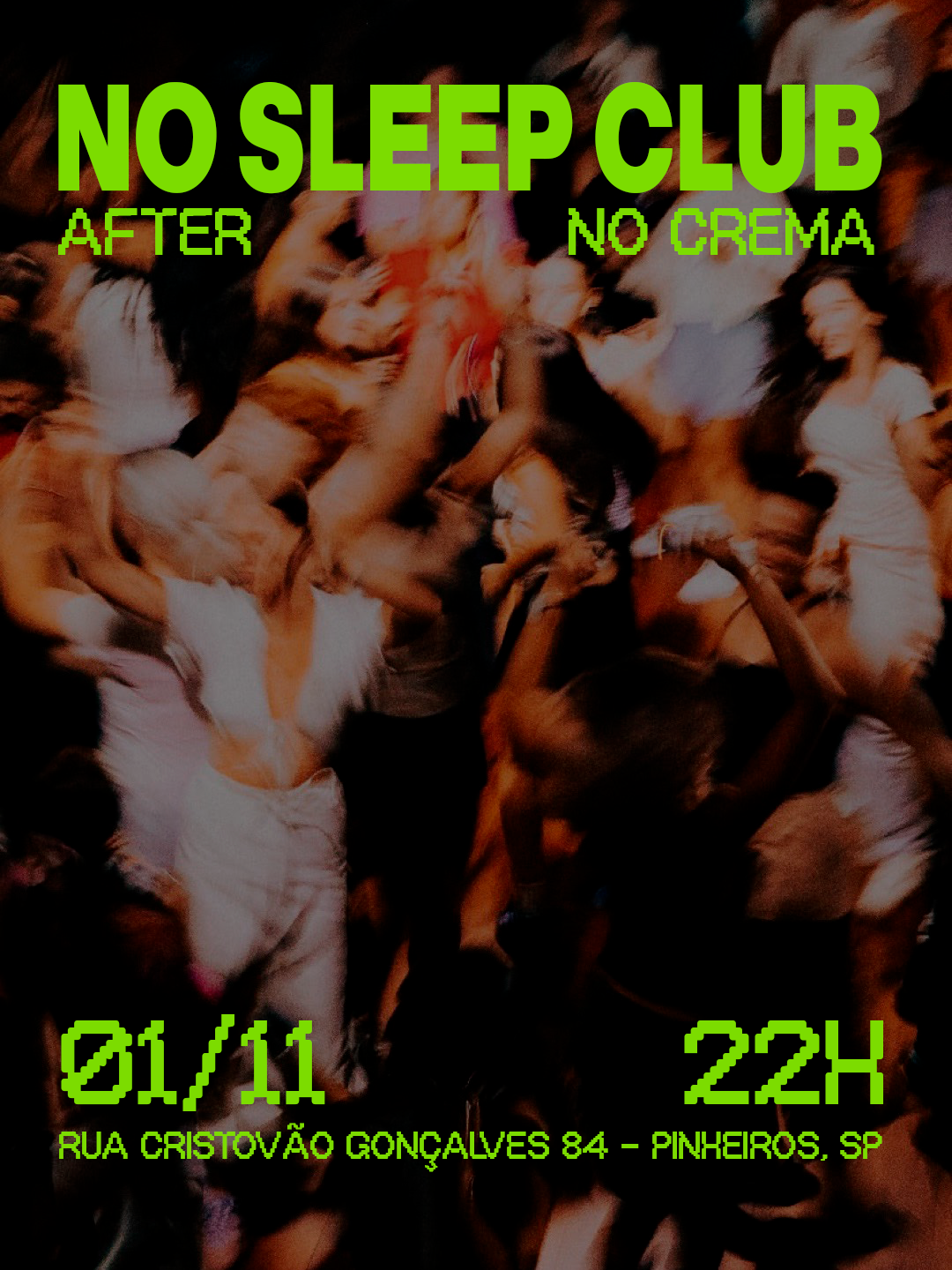 Crema Club presents: NO SLEEP CLUB - 01.11
