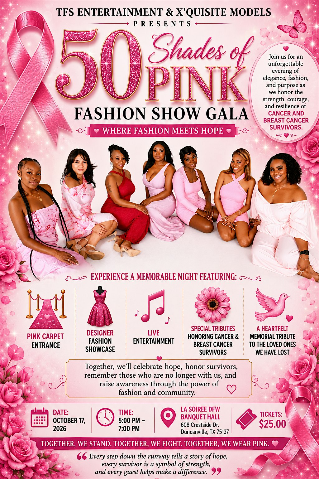 50 Shades of Pink Fashion Show Gala