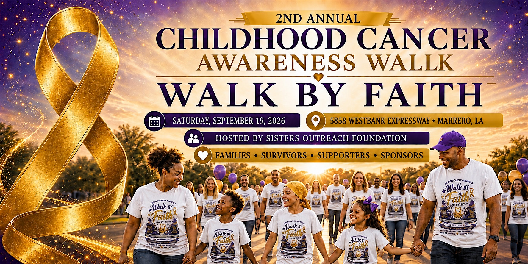 Childhood Cancer  Awareness Wallk