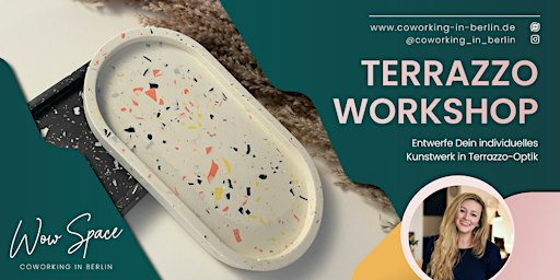 Terrazzo Schmuckstück Workshop - verschiedene Formen