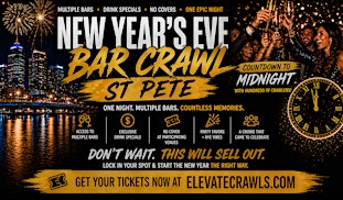 The Official New Years Eve Bar Crawl - St Pete