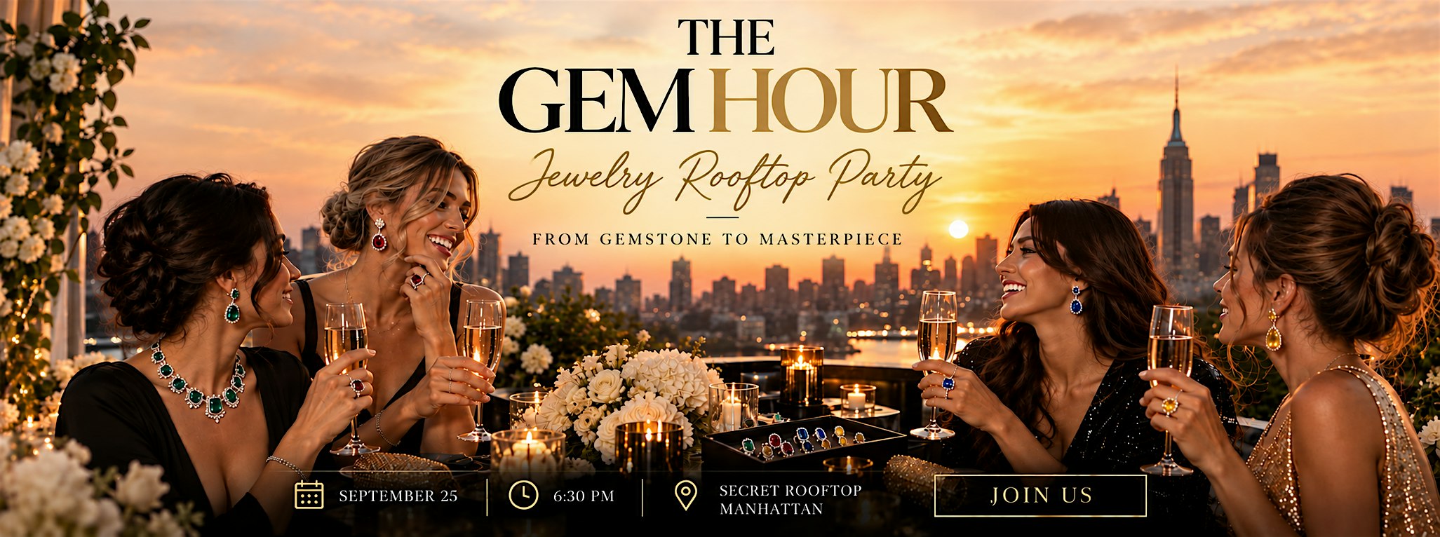 THE GEM HOUR | Jewelry Rooftop Party