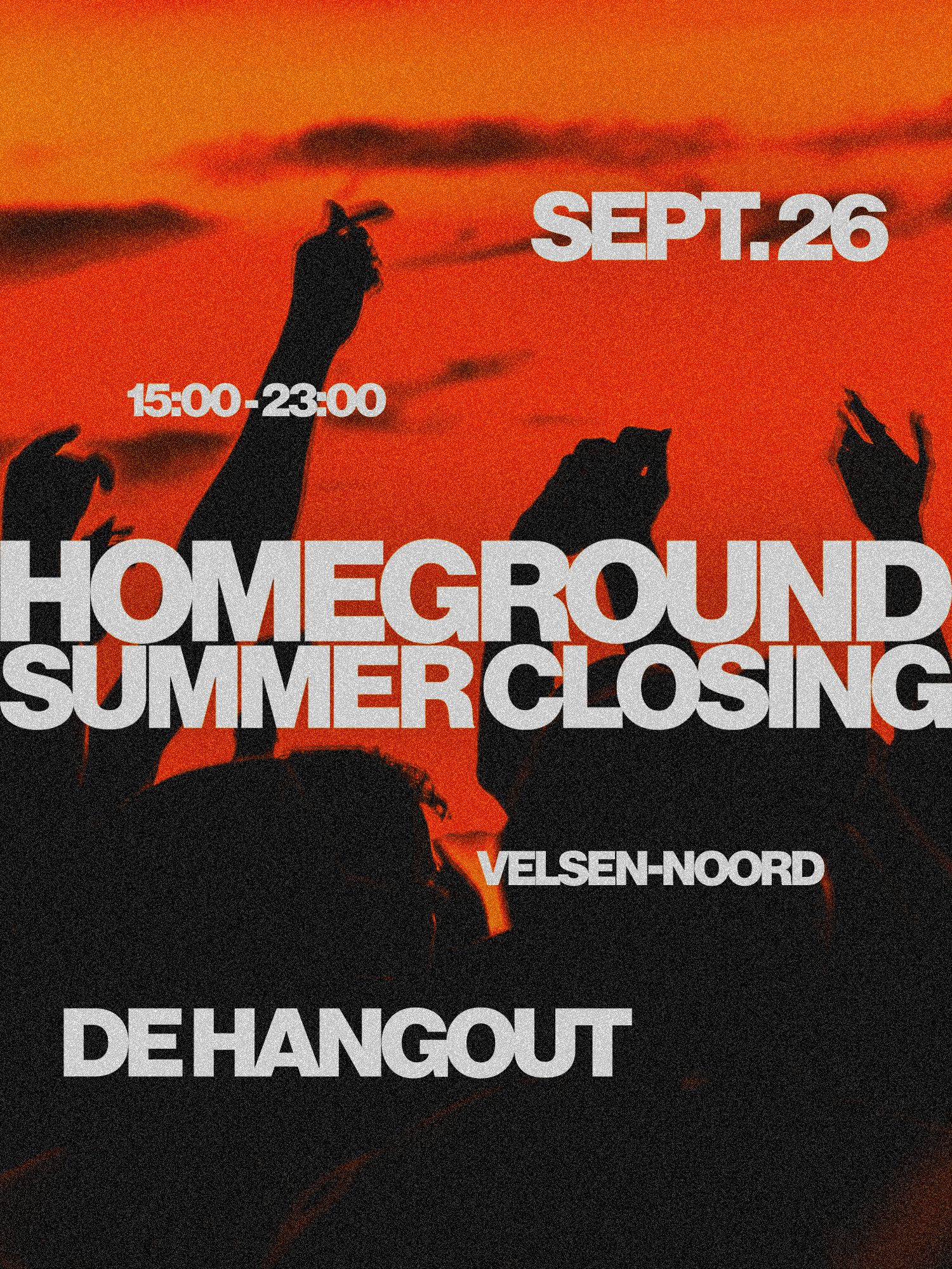 HOMEGROUND SUMMER CLOSING