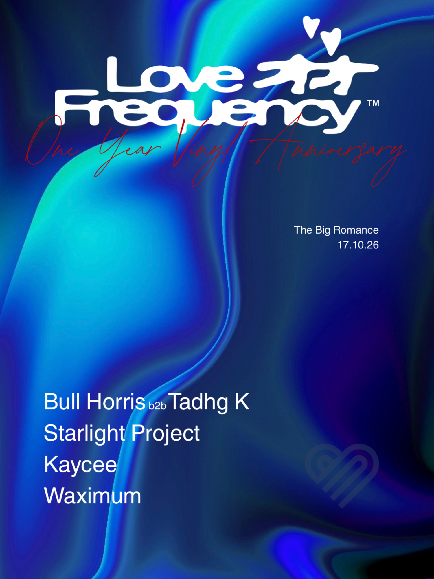 LOVE FREQUENCY: One Year Anniversary