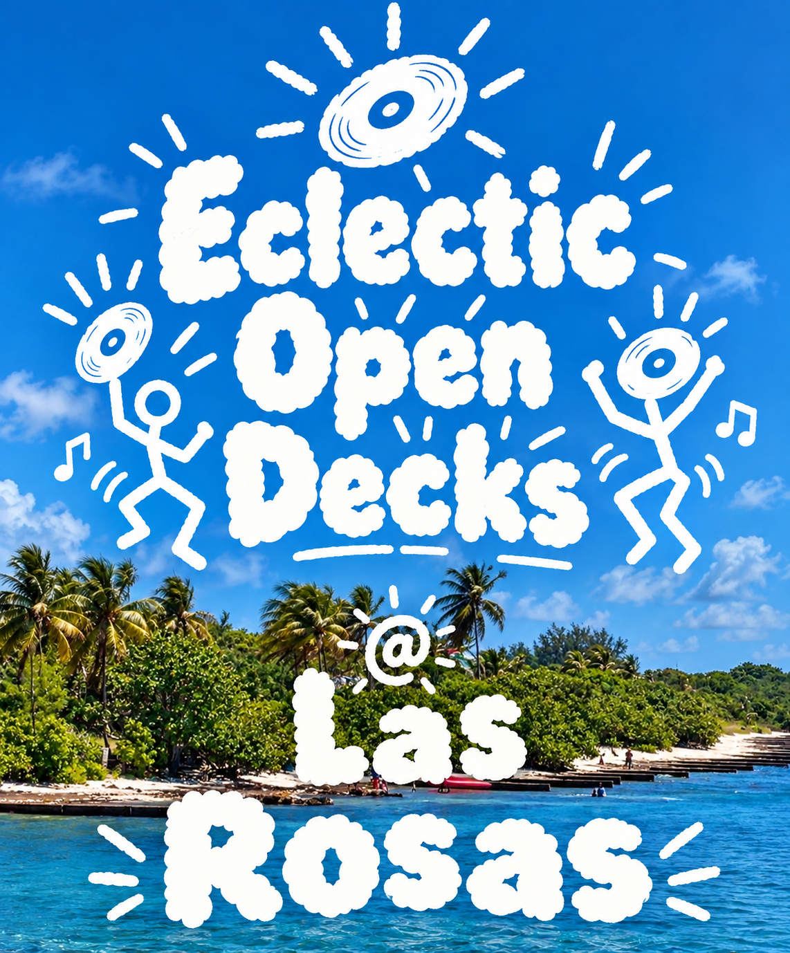 Open Decks @ Las Rosas Vintage Riot Market