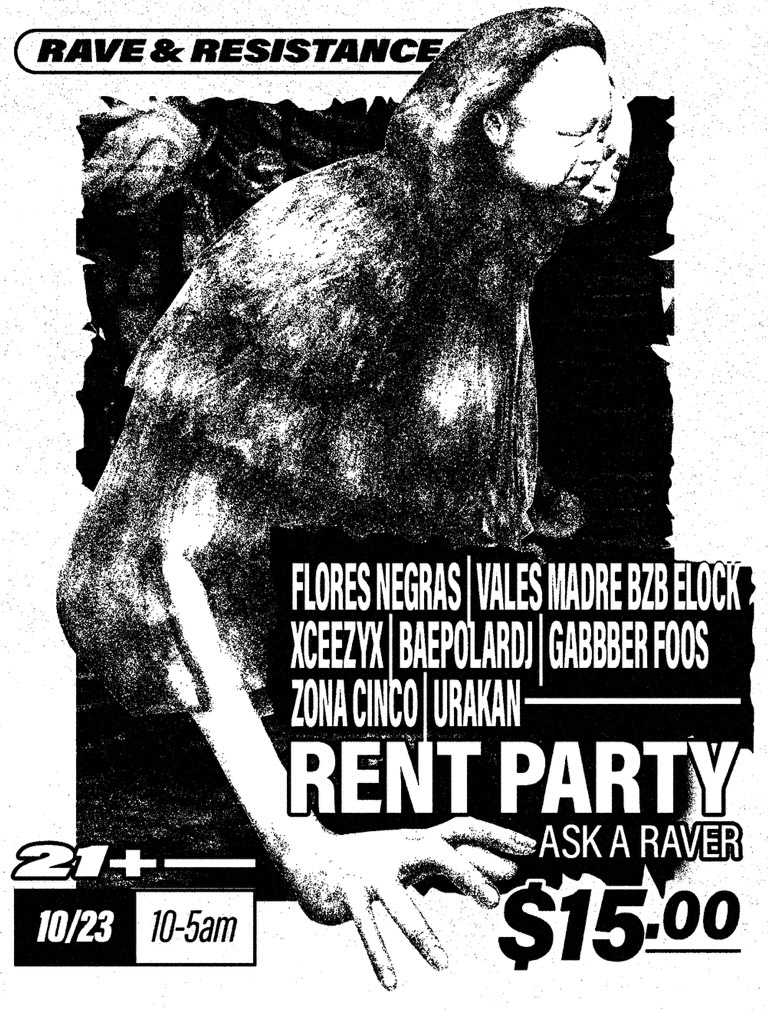 Rave & Resistance Rent Party