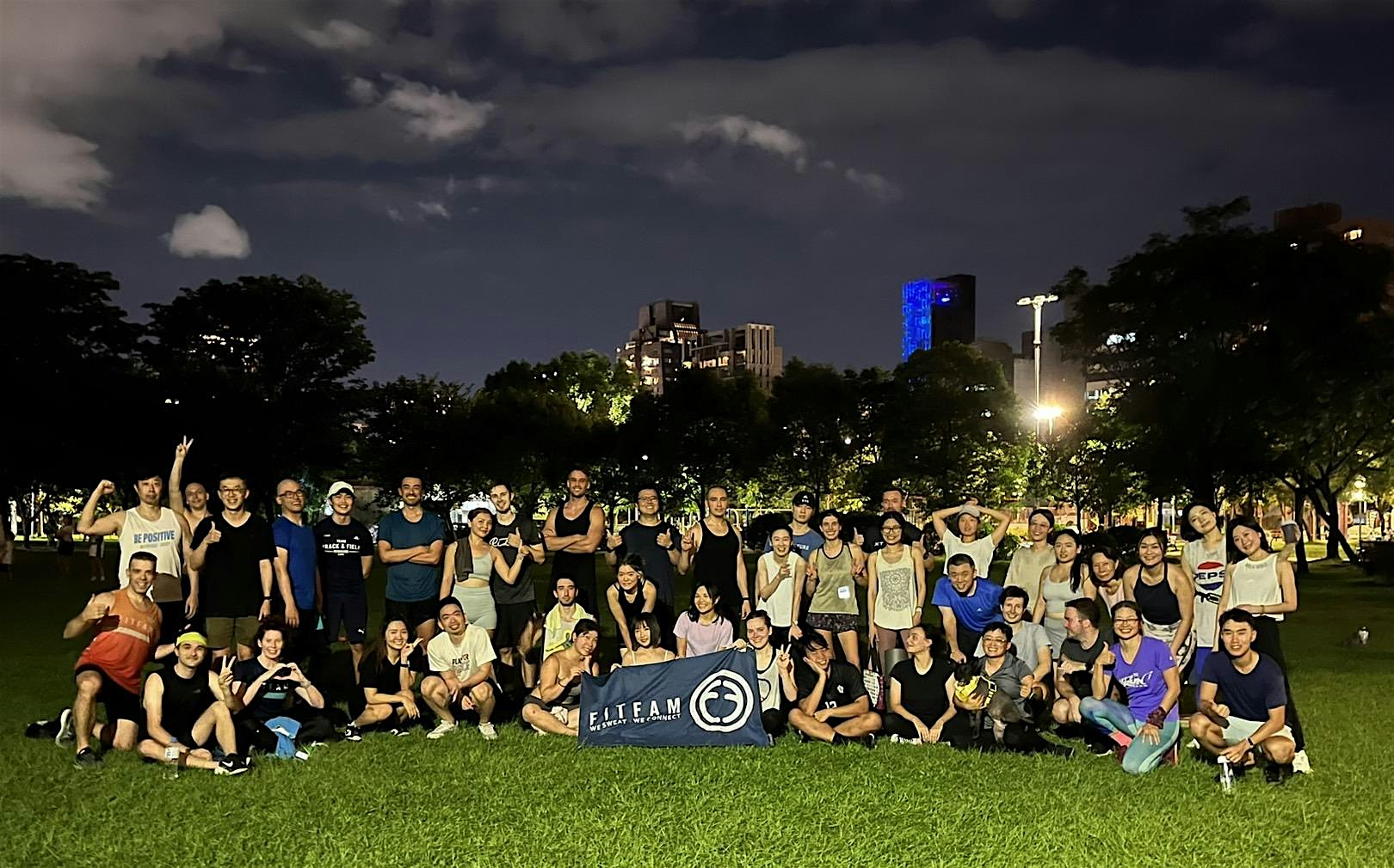 Fitfam free Monday Exercise  Social Party 英文運動（台北 台灣）Taipei, Taiwan