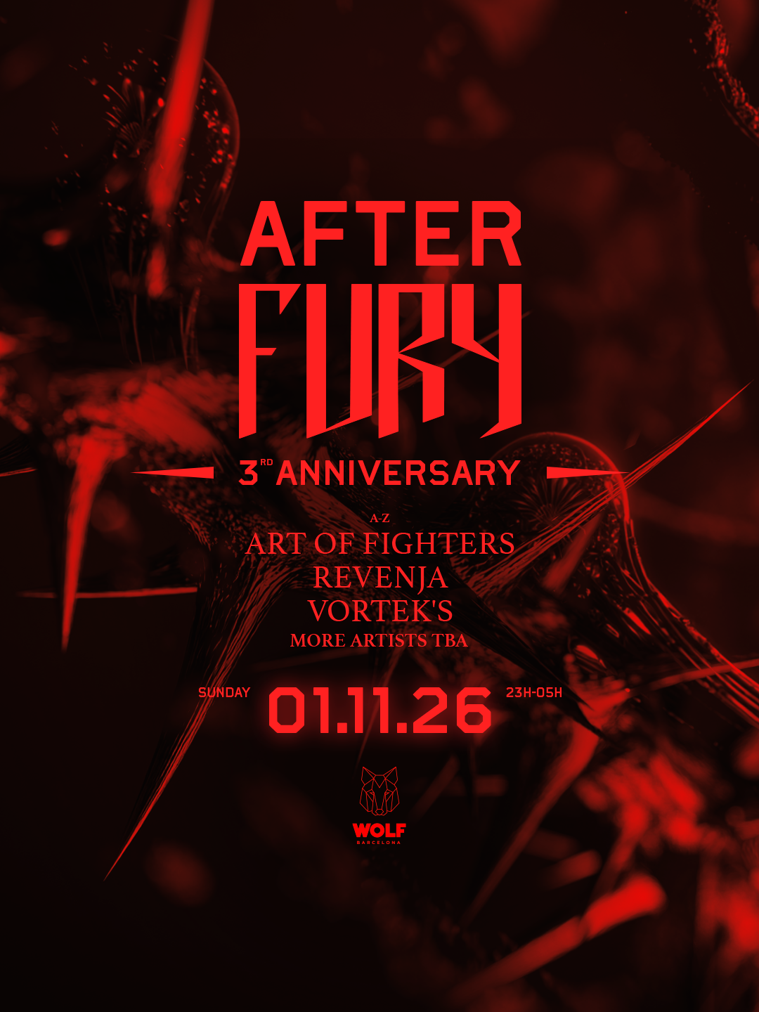 Fury AFTER - 3rd Anniversary